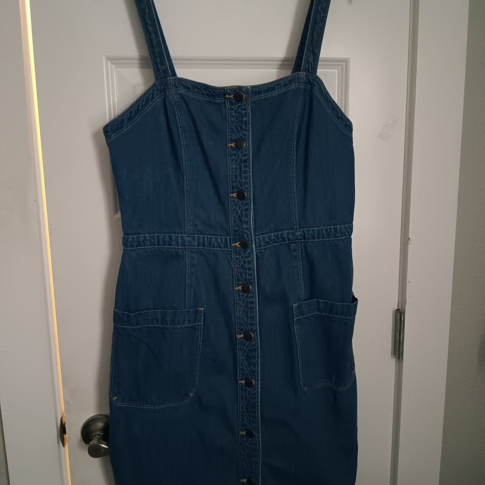 Old Navy Blue Denim Mini Dress